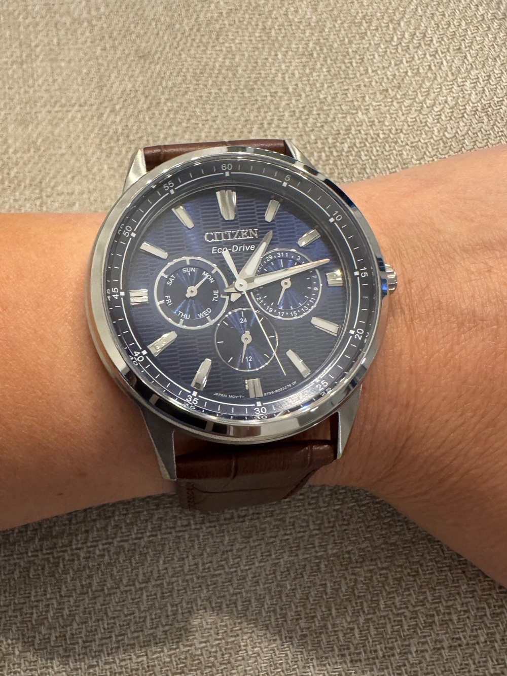 Citizen Eco-Drive Corso Men’s Watch, model BU2070-12L - Picture 4 of 10